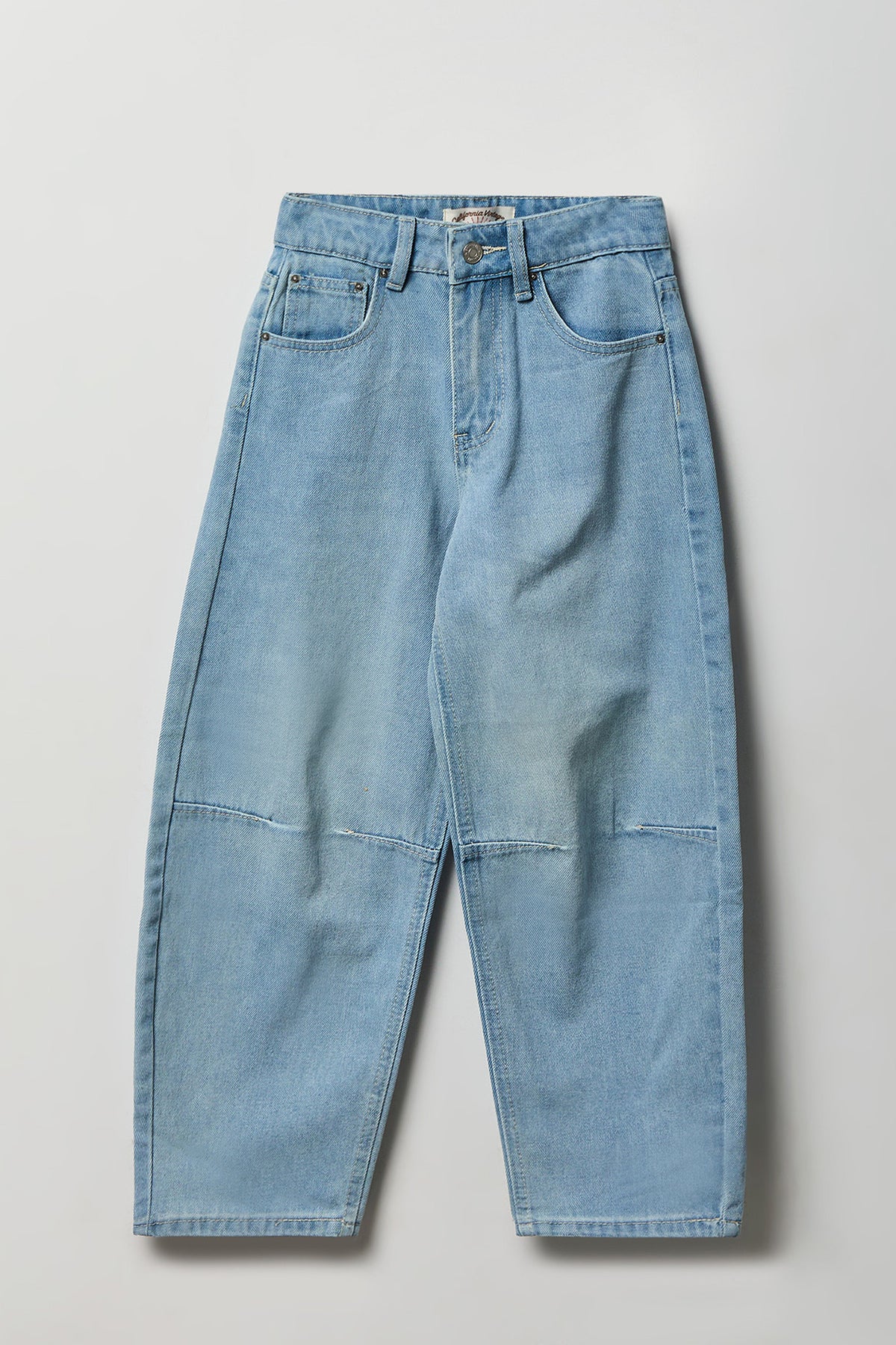 Boys Stretch Barrel Jean - Light Denim Blue