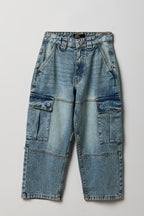 Boys Baggy Cargo Jean