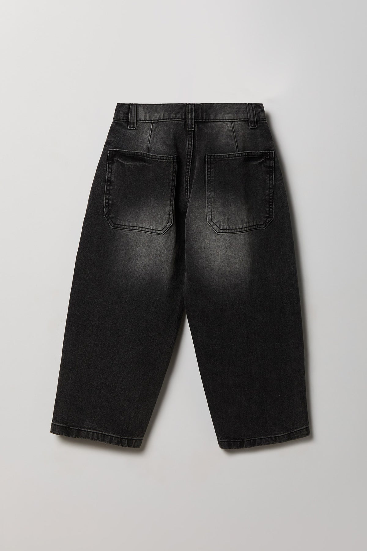 Alt View 2. Boys Baggy Jean - Black