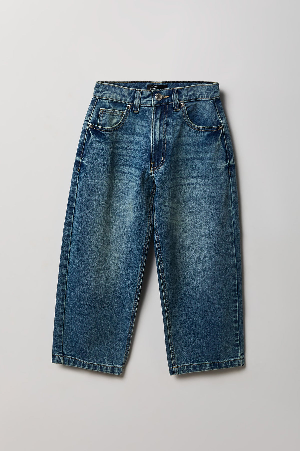 Boys Baggy Jean - Medium Denim Blue