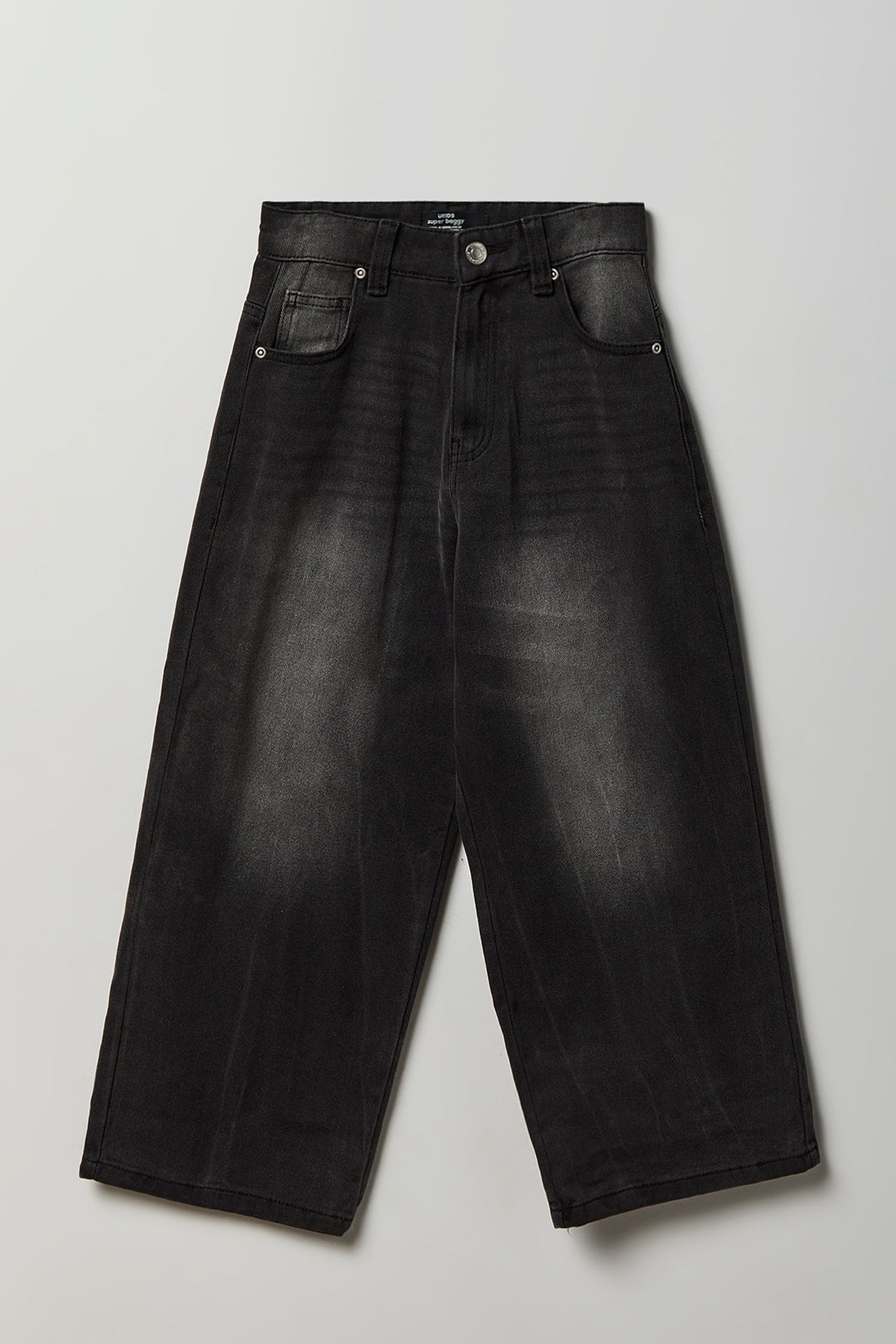 Boys Super Baggy Jean - Black