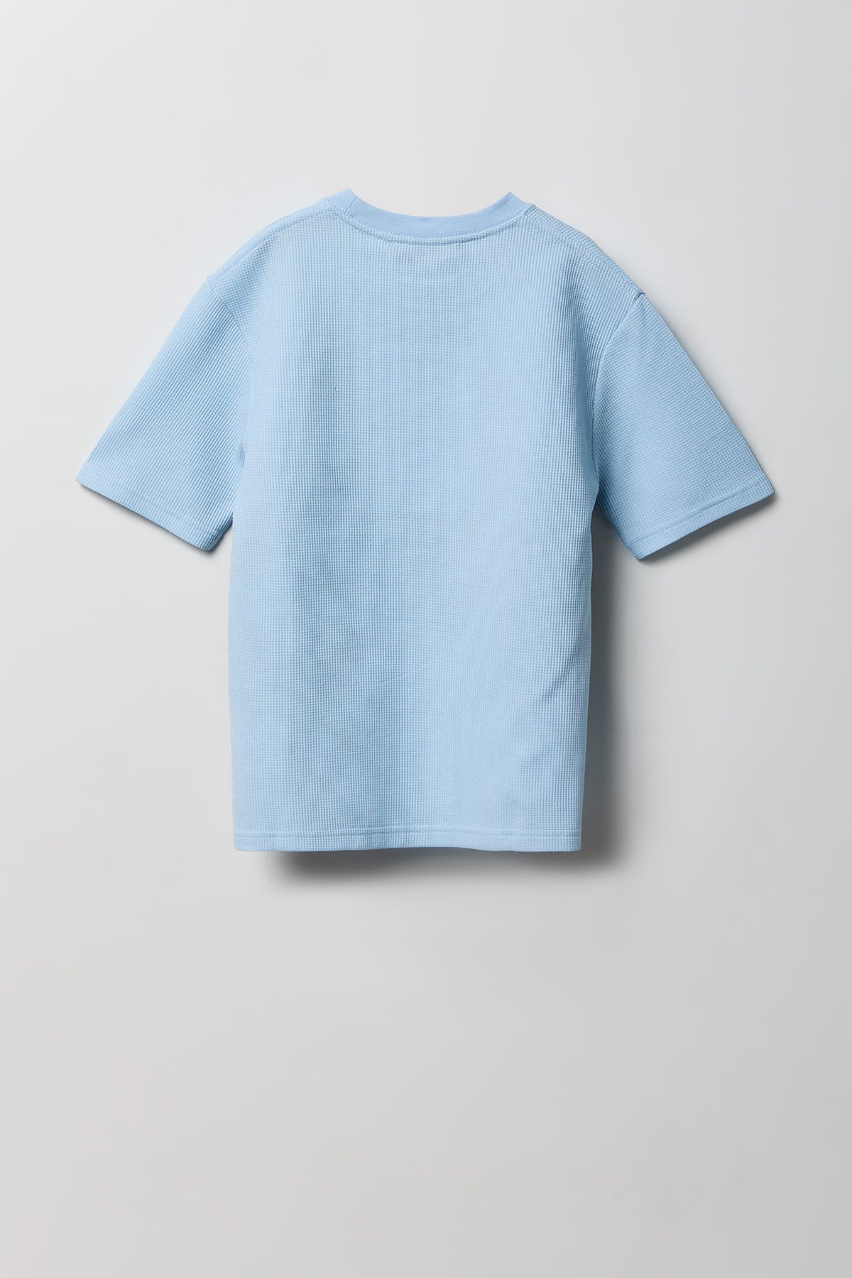 Alt View 2. Boys Textured Graphic T-Shirt - Light Blue