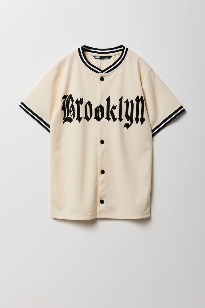 Boys Graphic Mesh Baseball Jersey