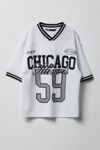 Kids City Graphic Mesh Football Jersey