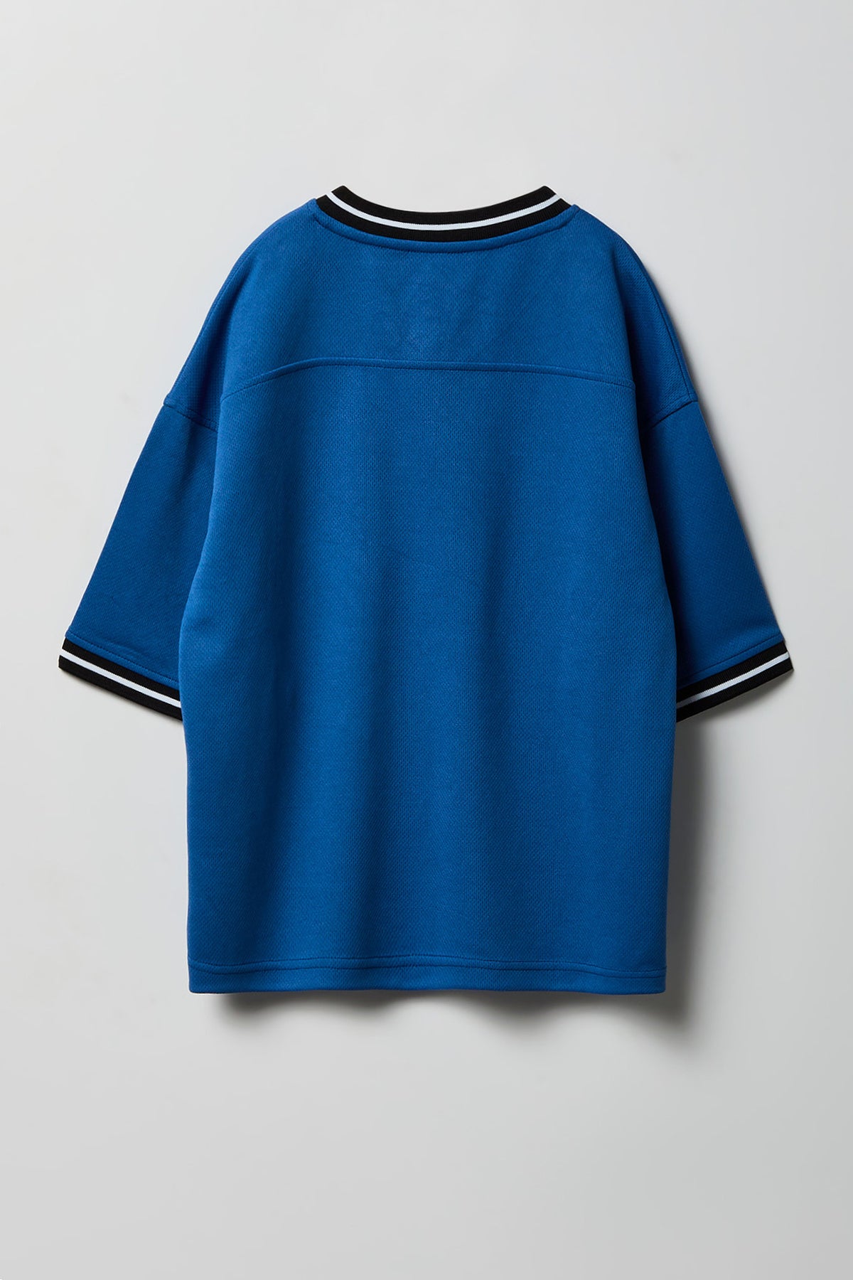 Alt View 2. Kids City Graphic Mesh Football Jersey - Navy