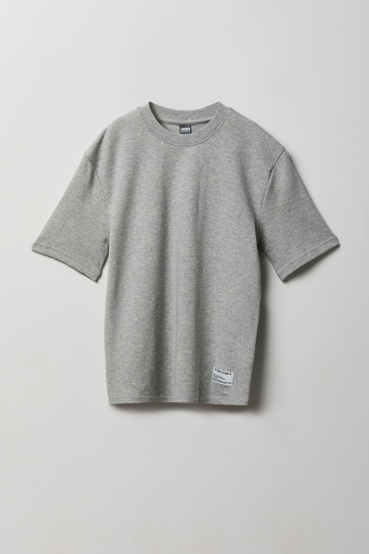 Boys T-Shirt - Heather Grey