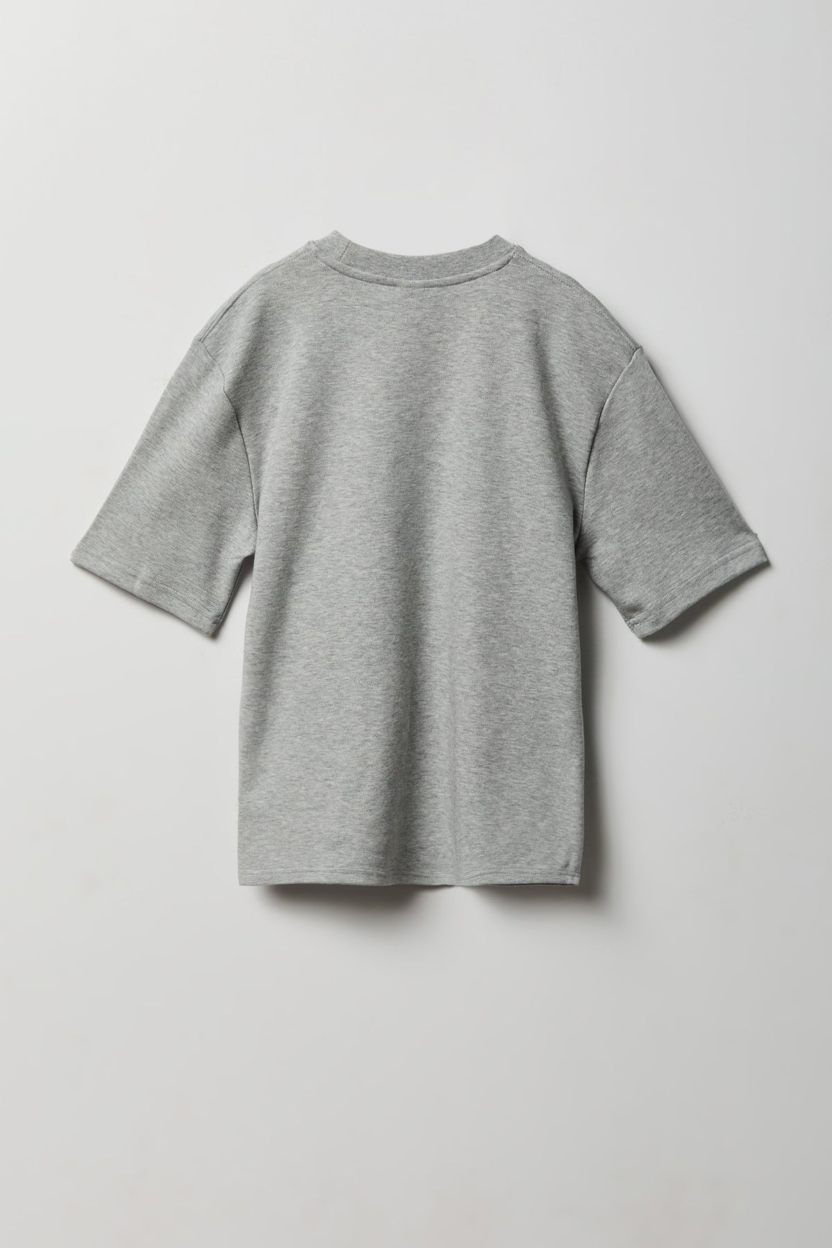 Alt View 2. Boys T-Shirt - Heather Grey
