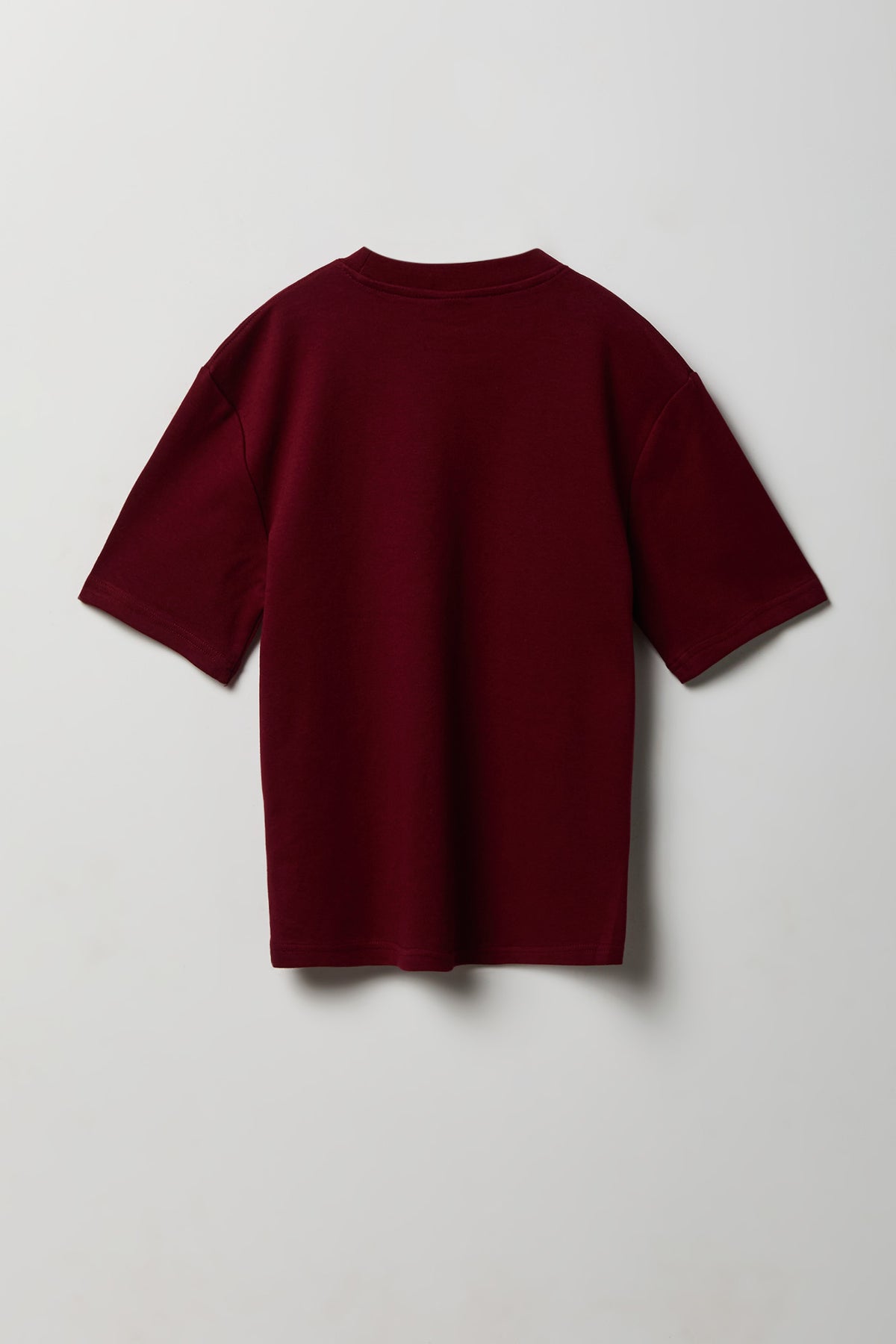 Alt View 2. Boys T-Shirt - Burgundy