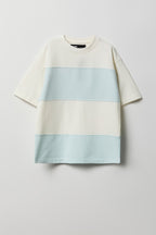 T-shirt avec blocs de couleurs pour garçon