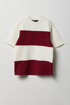 T-shirt avec blocs de couleurs pour garçon