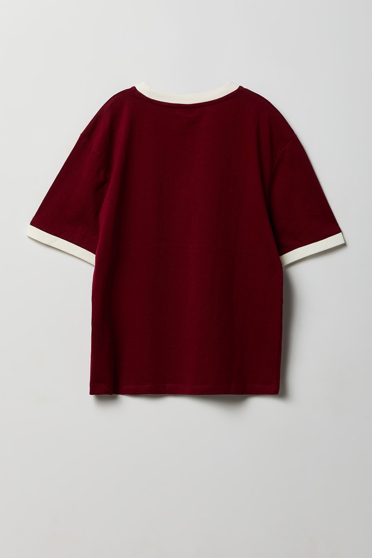 Vue alternative 2. T-shirt imprimé à liséré contrastant pour garçon
