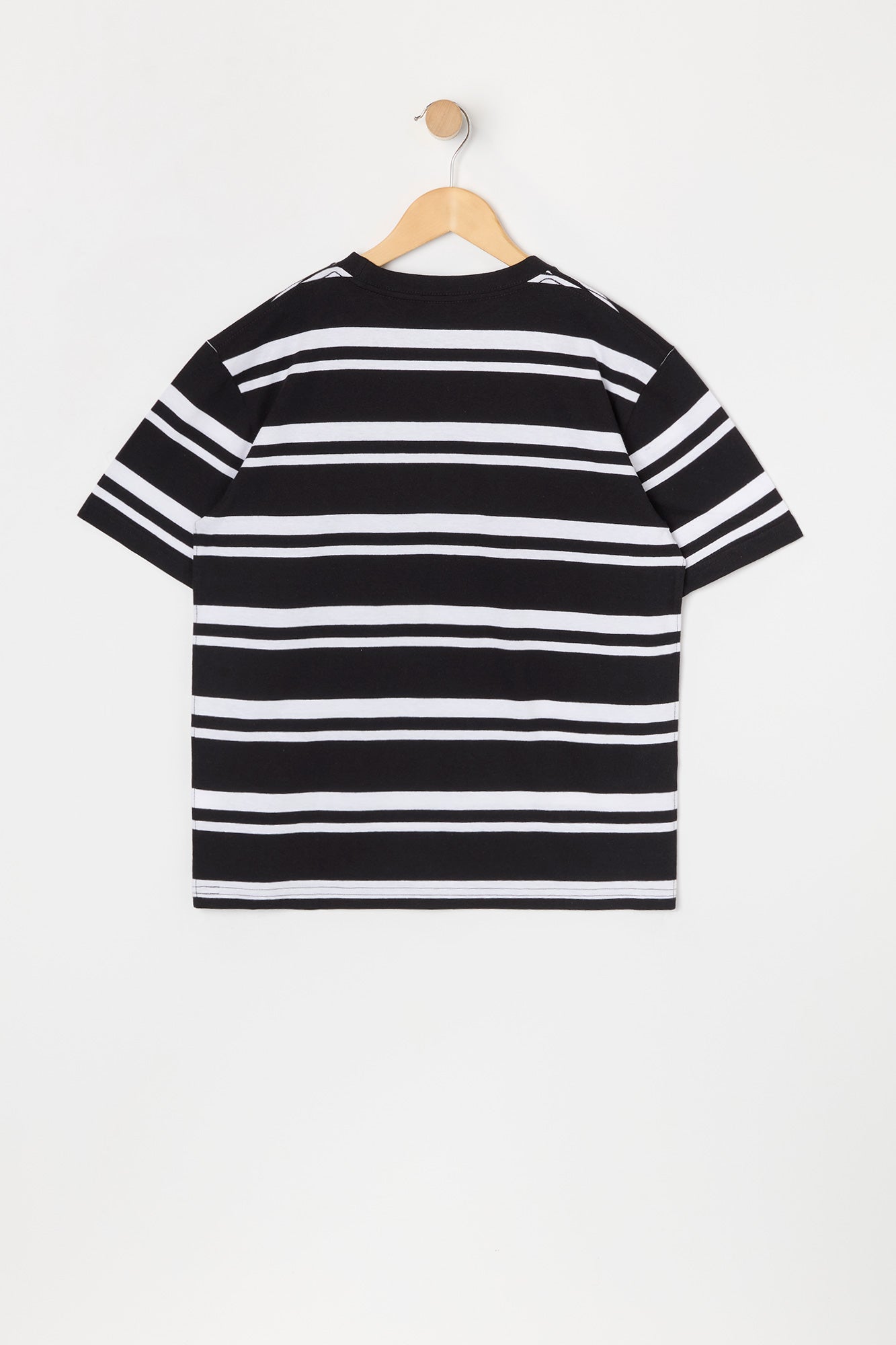 Boys Striped Crewneck T-Shirt