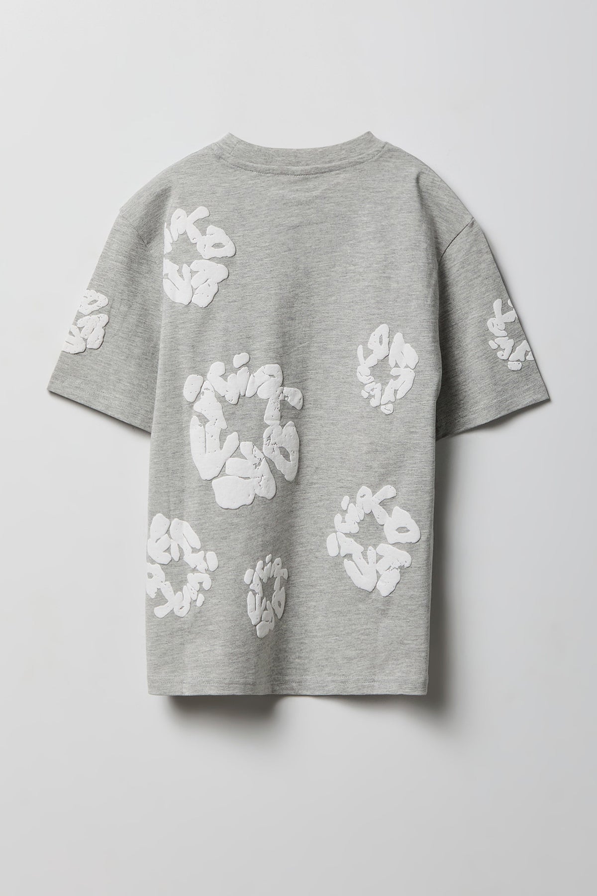 Alt View 2. Kids Graphic T-Shirt - Heather Grey