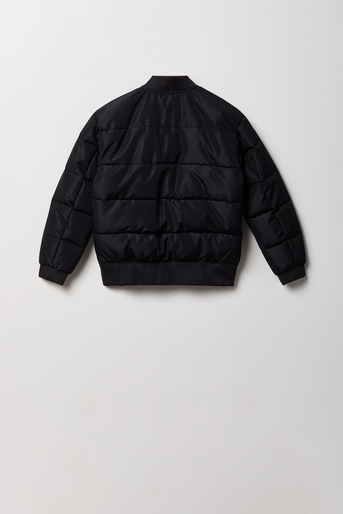 Alt View 2. Boys Puffer Jacket - Black