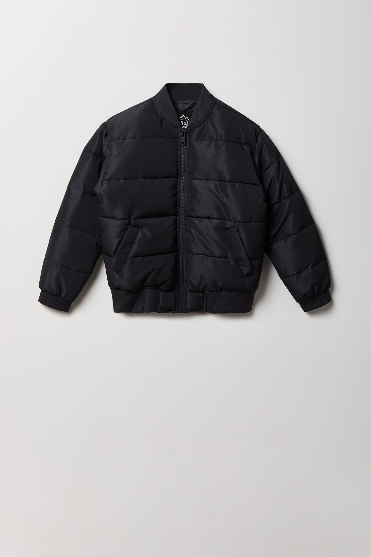 Boys Puffer Jacket - Dark Grey