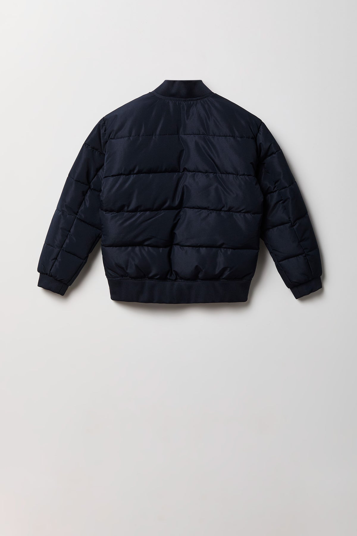 Alt View 2. Boys Puffer Jacket - Navy