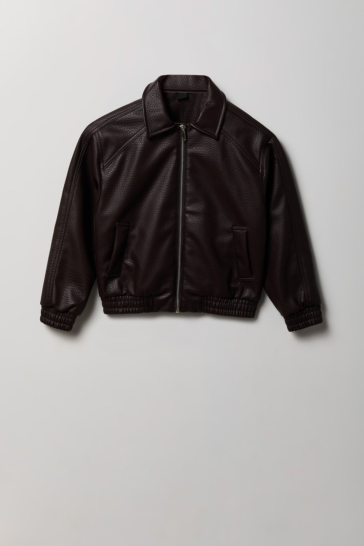 Blouson aviateur en similicuir pour garçon