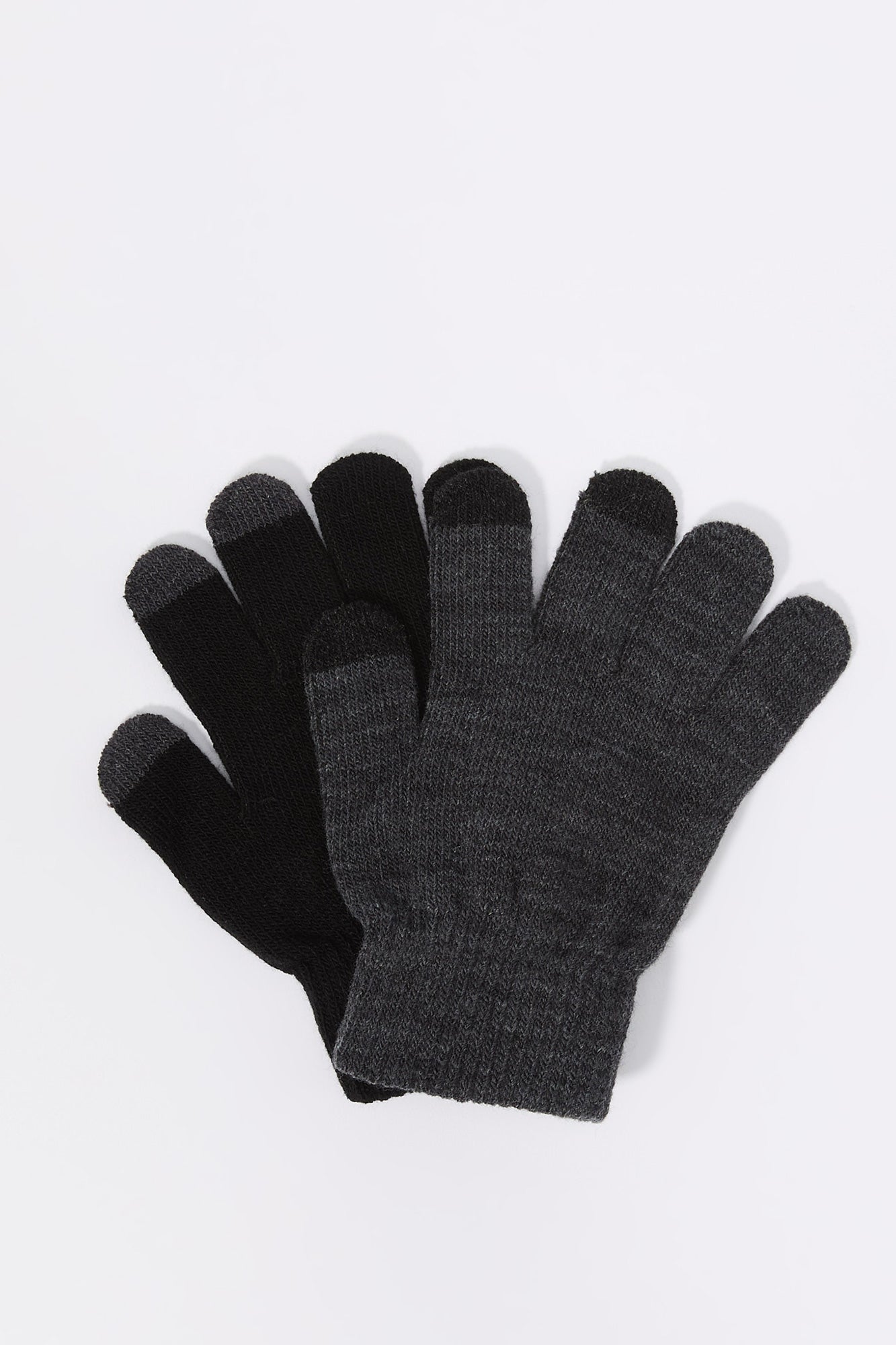 Gants à écran tactile pour garçon (2 paires)