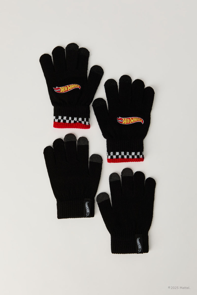 Hot Wheels™ Kids Touch Screen Gloves (2 Pack)