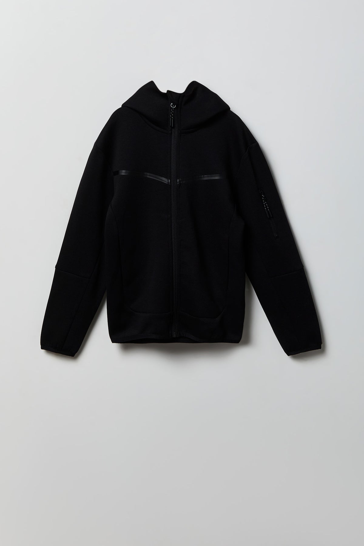 Boys Active Scuba Zip Hoodie - Black