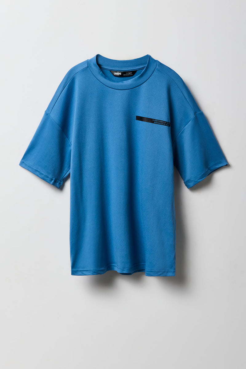 T-shirt à imprimé Hard Before Easy Active pour garçons