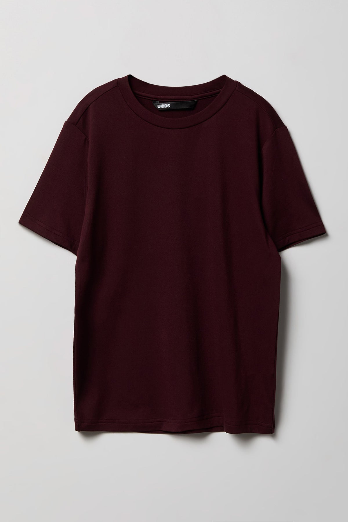 Boys Active T-Shirt - Burgundy