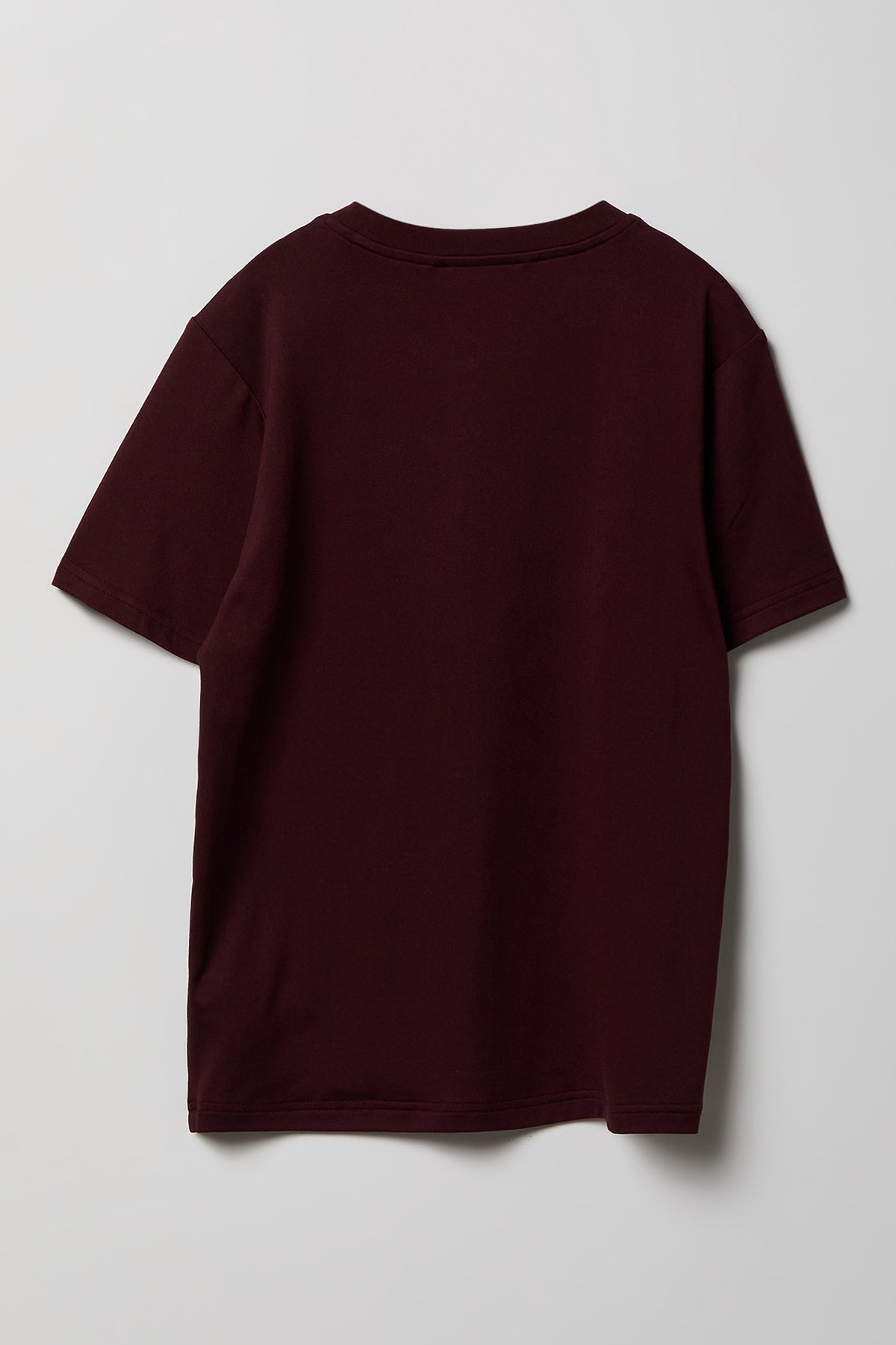 Alt View 2. Boys Active T-Shirt - Burgundy