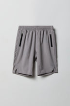Boys Active Zip Pocket Shorts