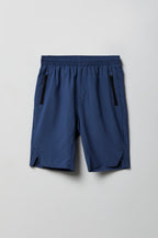 Boys Active Zip Pocket Shorts