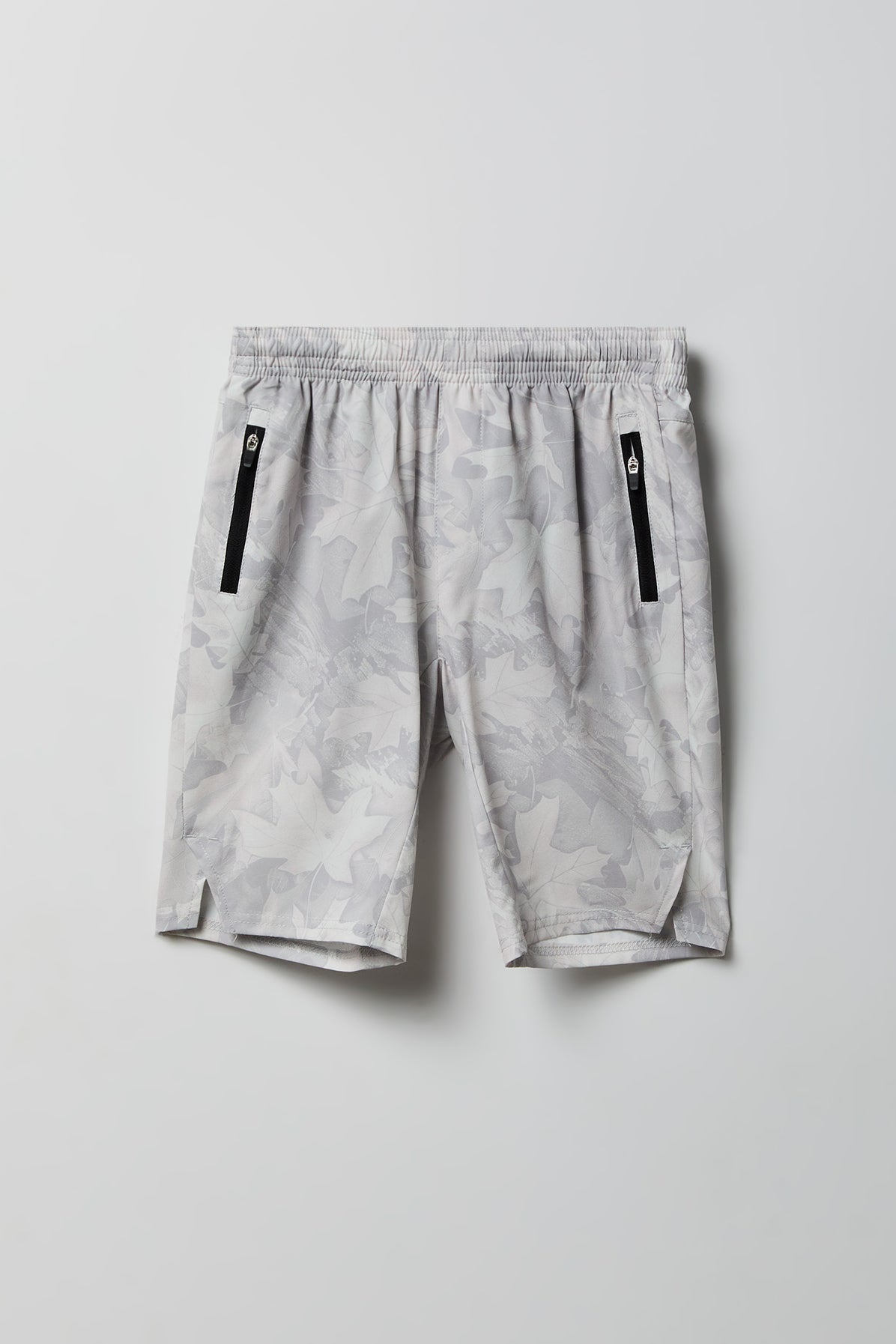 Boys Active Zip Pocket Shorts - Camouflage