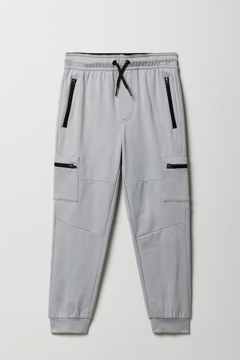 Jogger cargo Active avec poche à glissière pour garçons