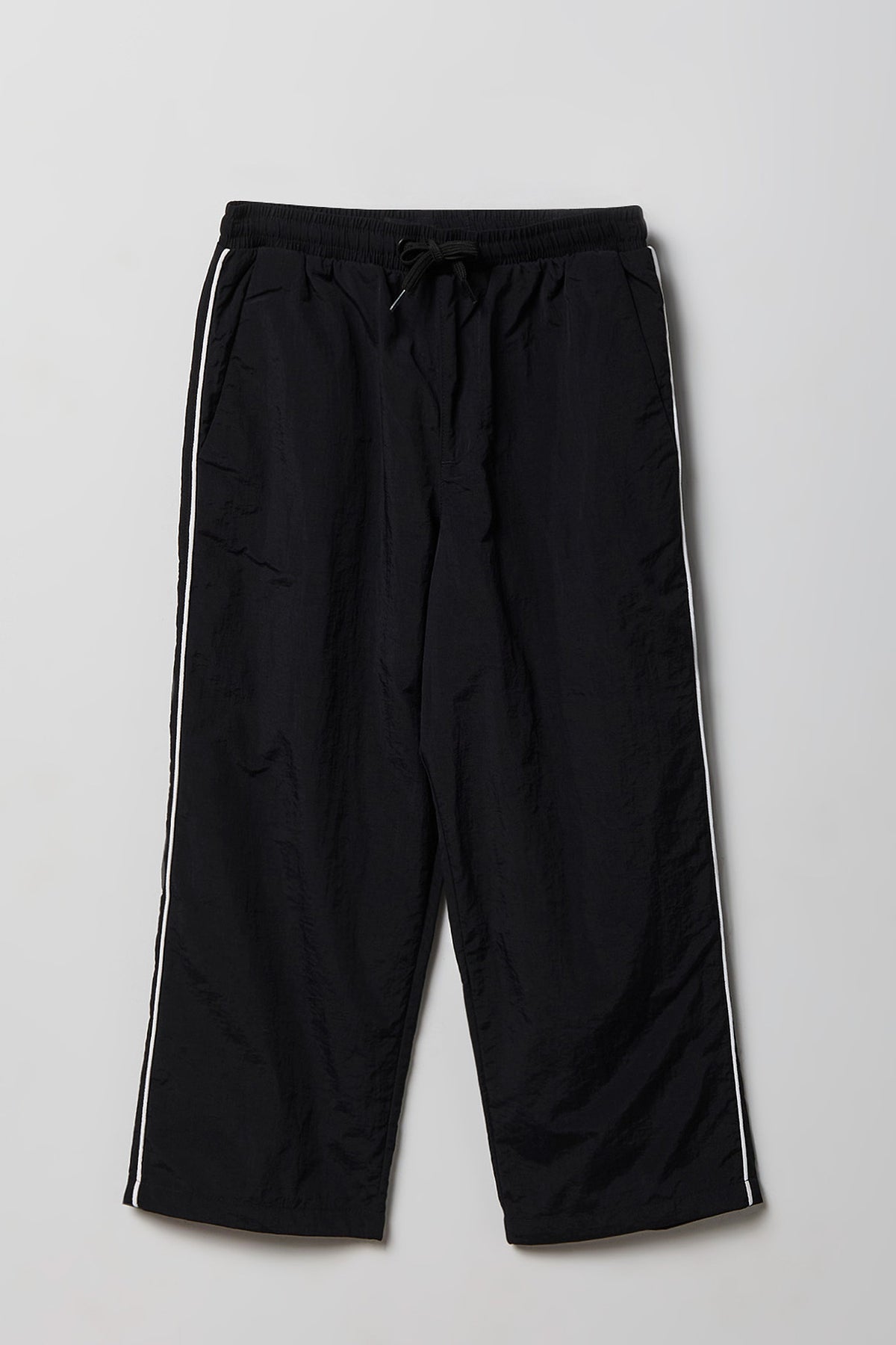 Boys Active Nylon Track Pant - Black
