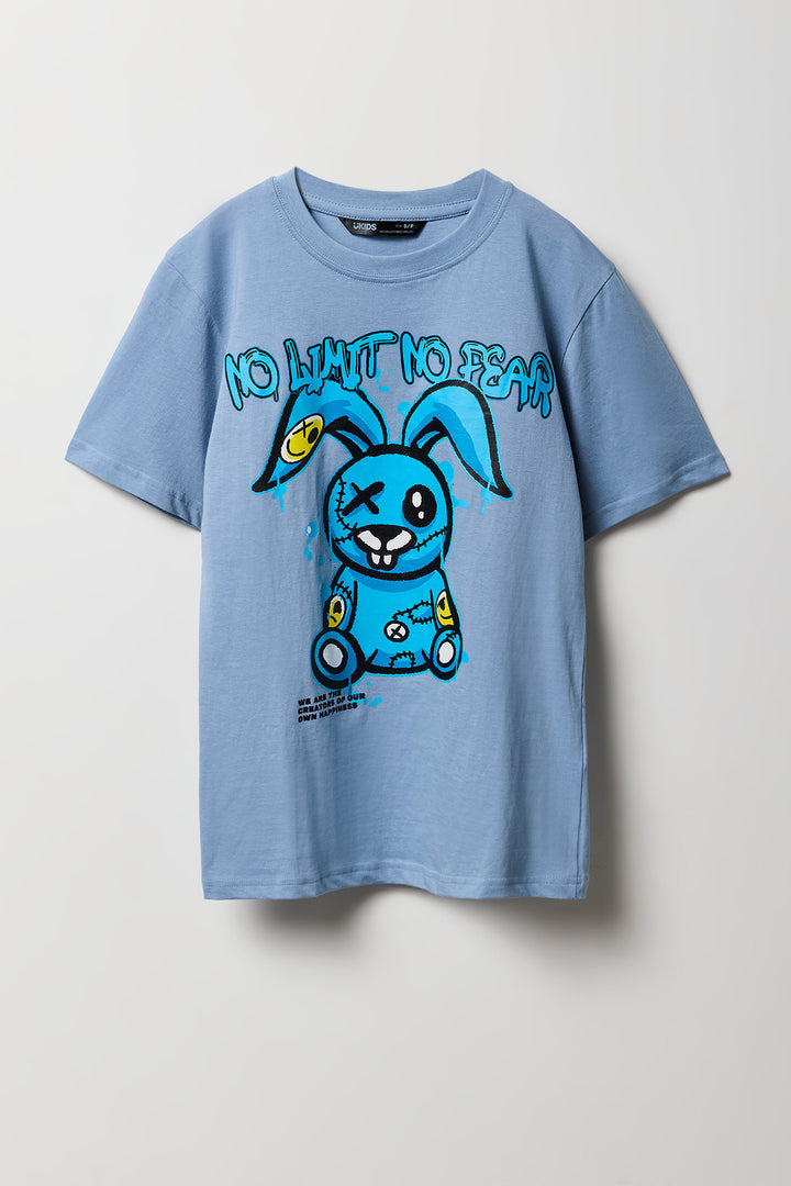 T-shirt à imprimé No Limit Bunny pour garçon