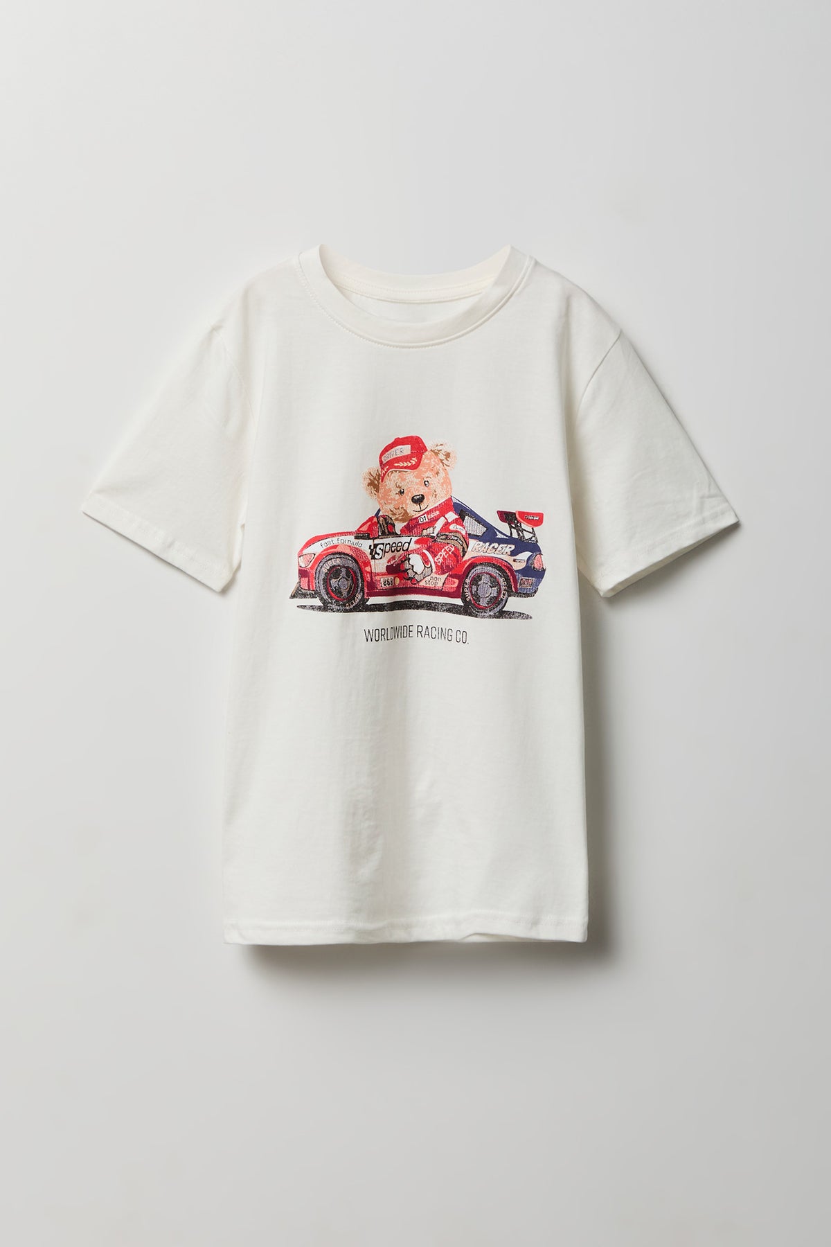Kids Graphic T-Shirt - White