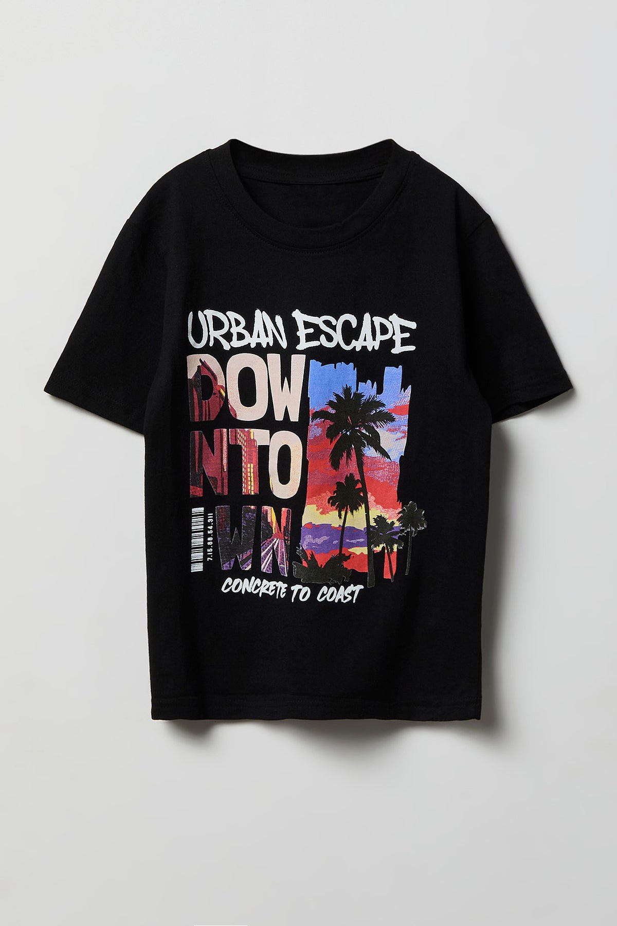 T-shirt à imprimé Urban Escape pour garçon