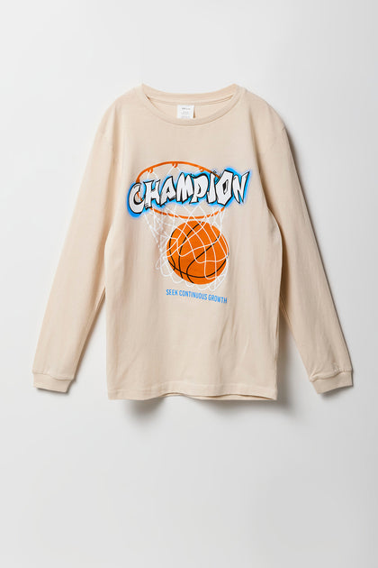 Boys Campion Graphic Long Sleeve Top