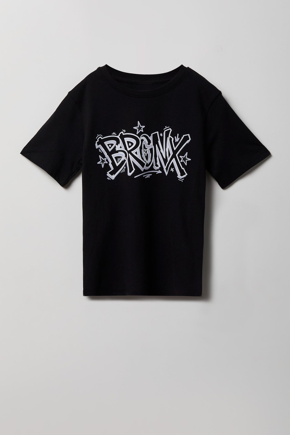 Kids Bronx Graphic T-Shirt - Black