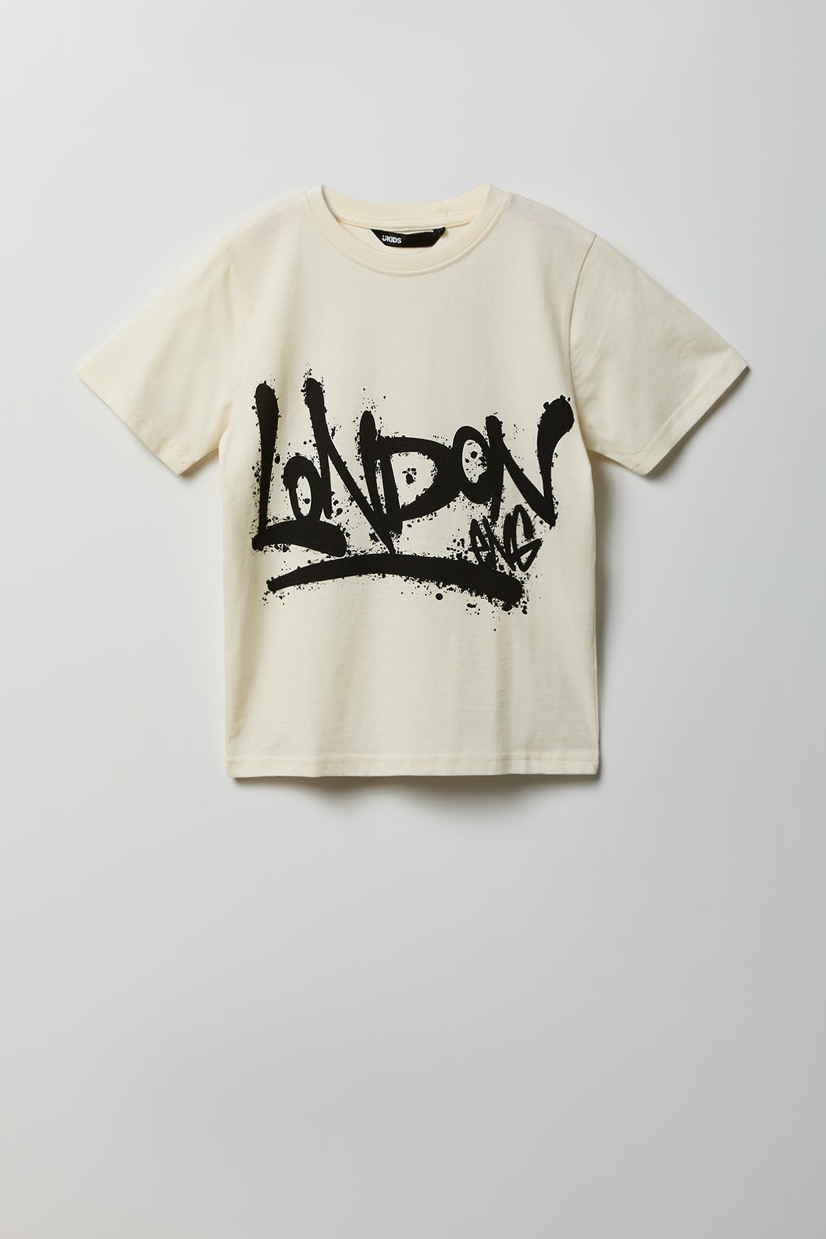 Kids Graffiti Graphic T-Shirt - White
