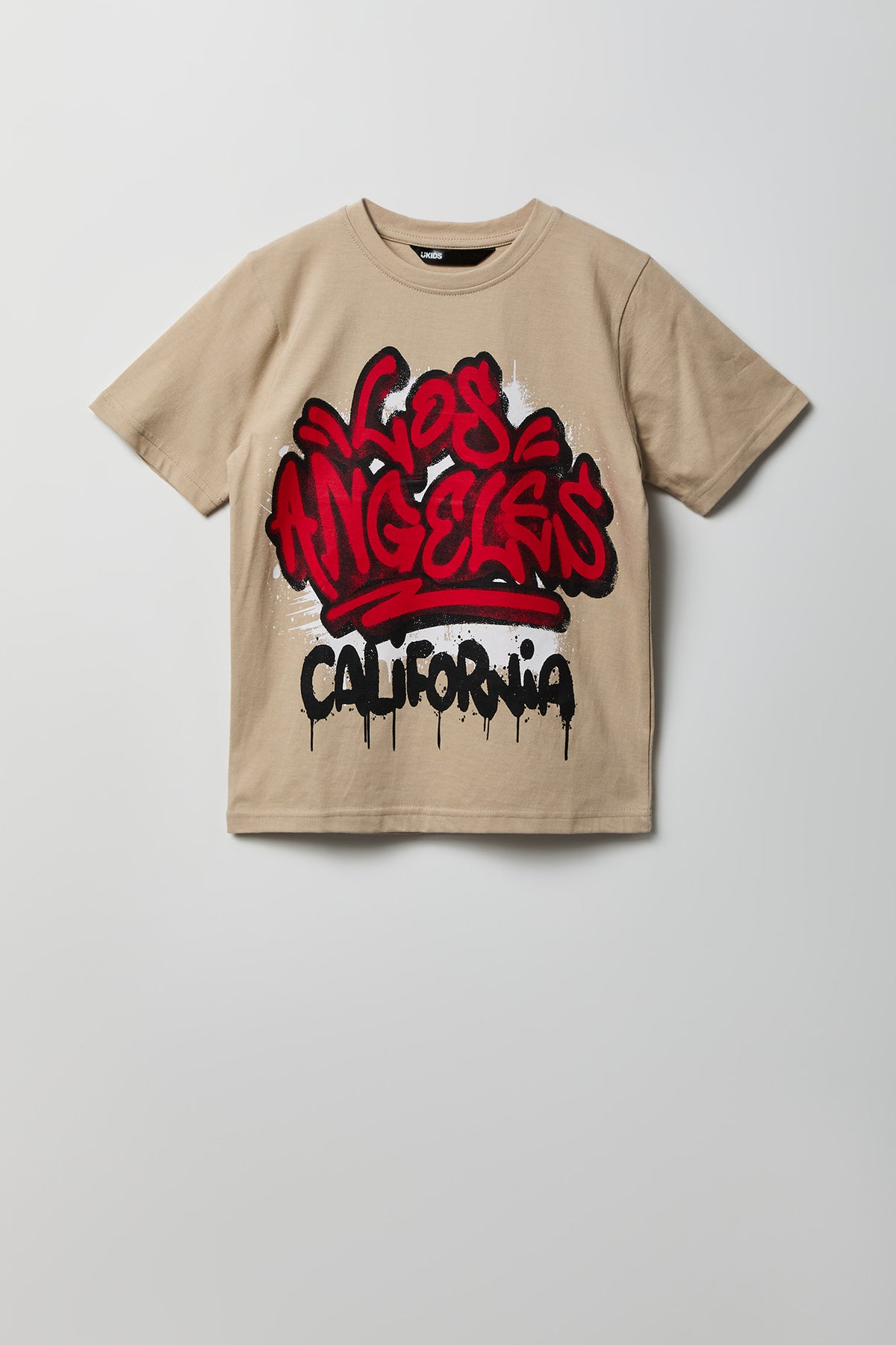 T-shirt à imprimé graffitis pour enfant