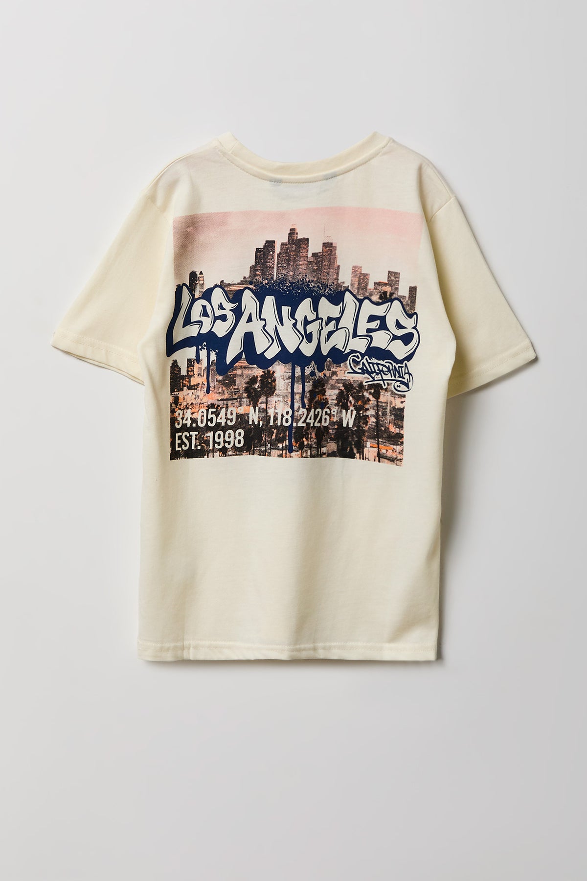 Alt View 2. Kids Graffiti Graphic T-Shirt - White