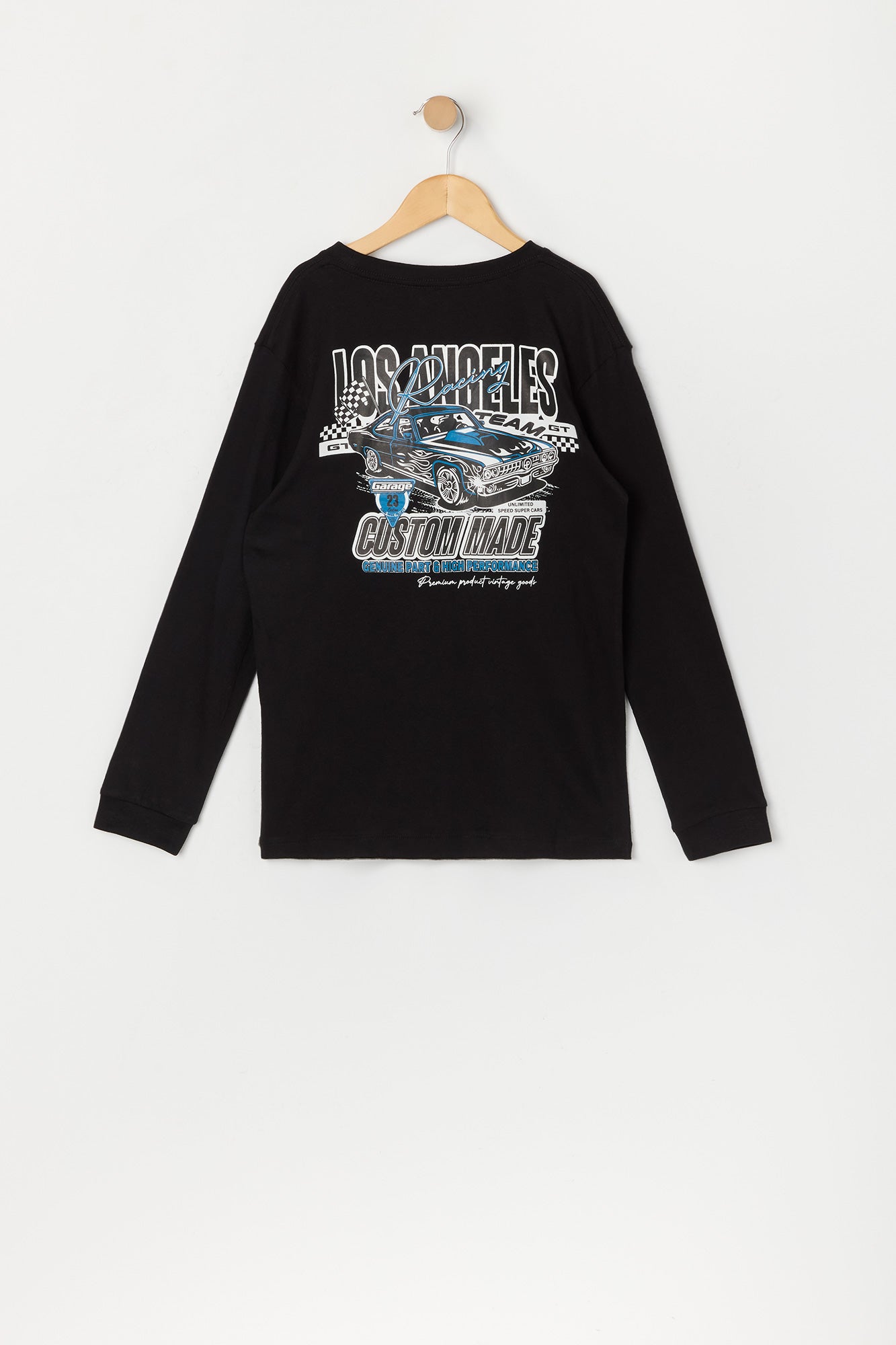 Boys LA Custom Made Graphic Long Sleeve Top