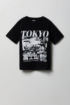 T-shirt à imprimé City pour garçon