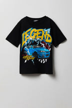 T-shirt à imprimé Racing pour garçon