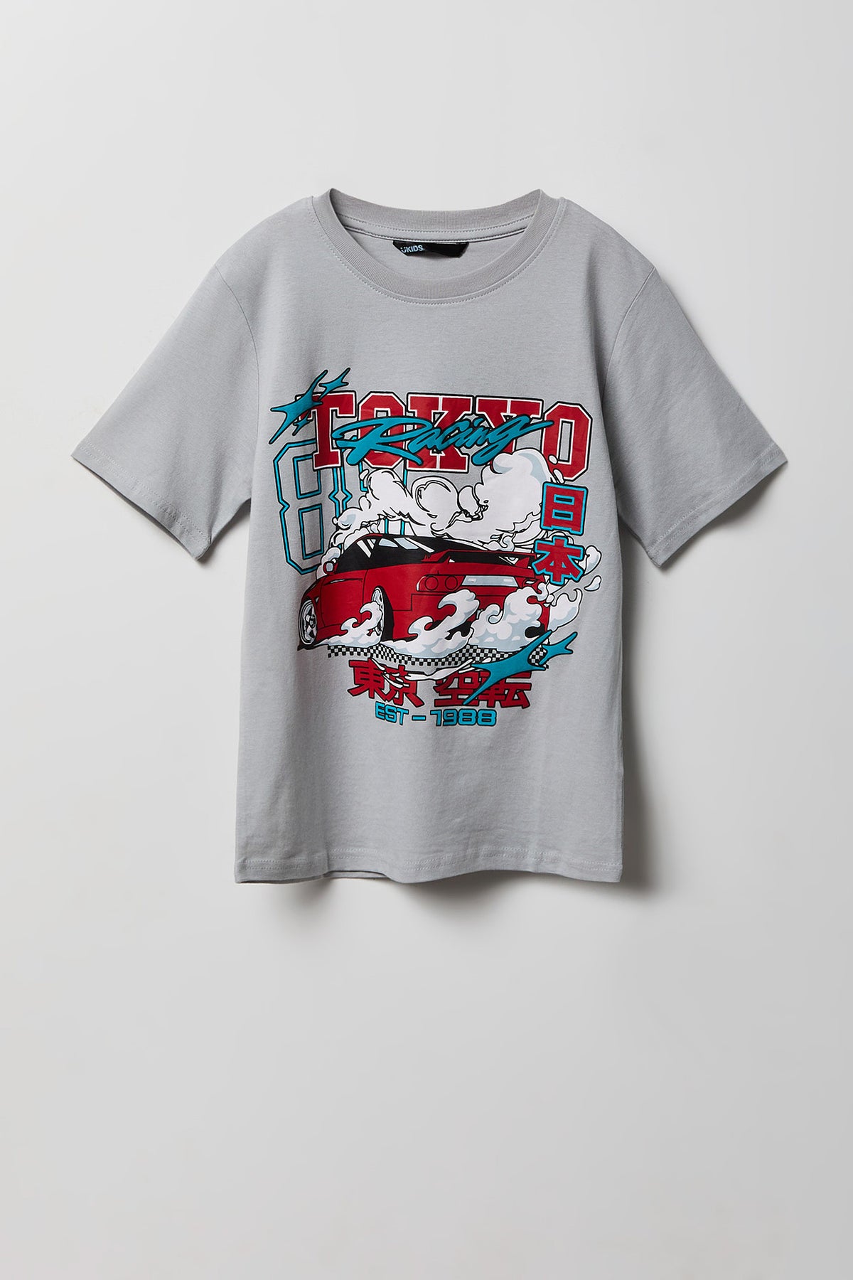 T-shirt à imprimé Racing pour garçon