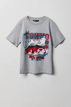 T-shirt à imprimé Racing pour garçon