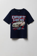 Boys Racing Graphic T-Shirt