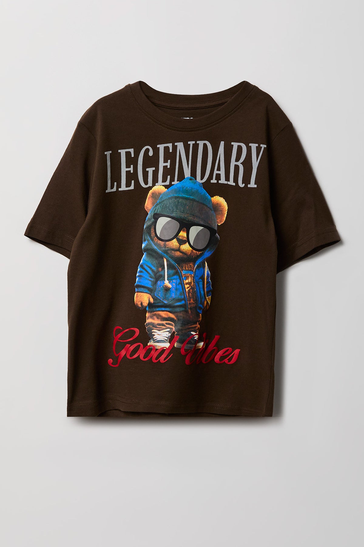 Kids Graphic T-Shirt - Brown