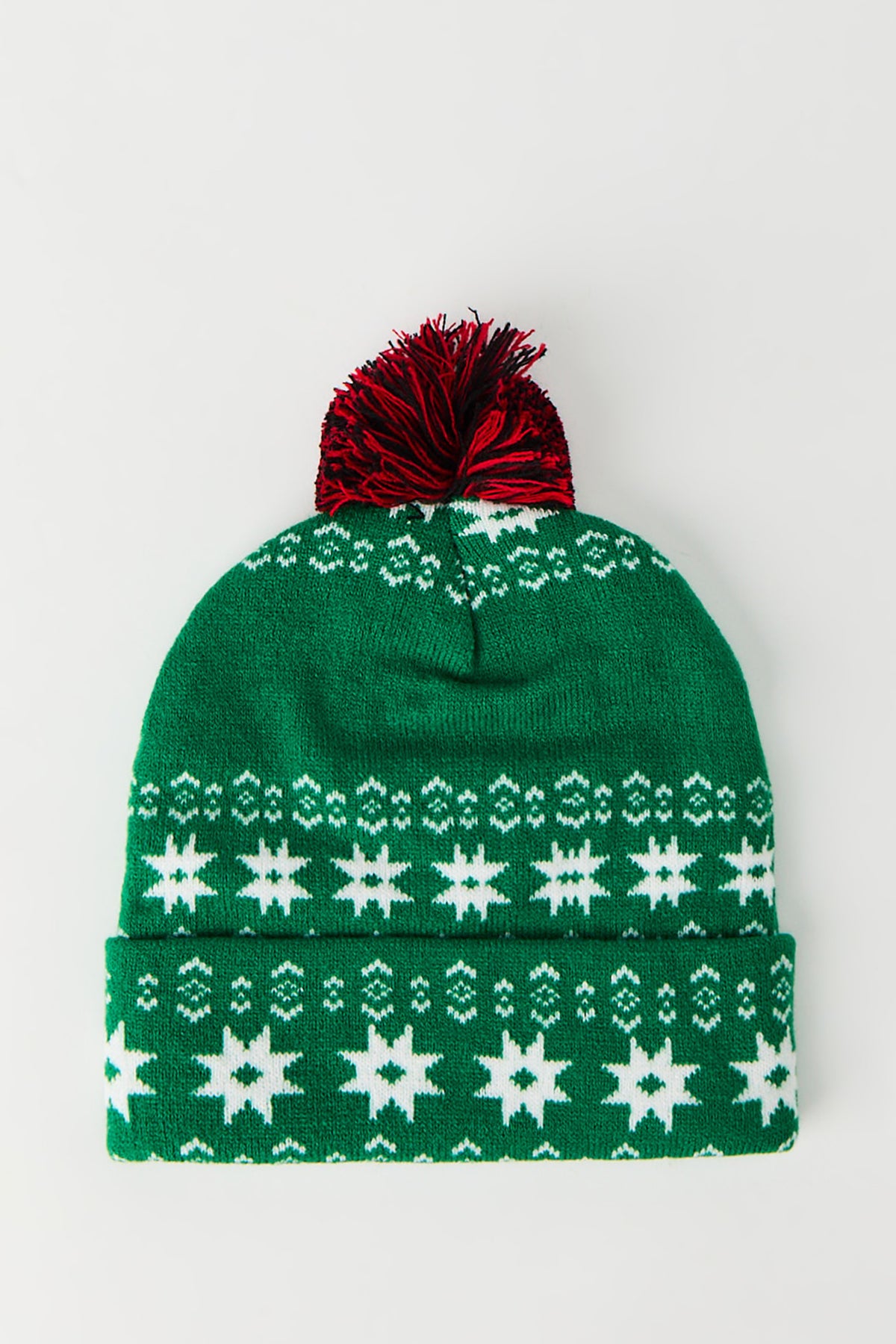 Vue alternative 2. Tuque de Noël illuminée