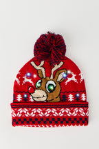 Tuque de Noël illuminée