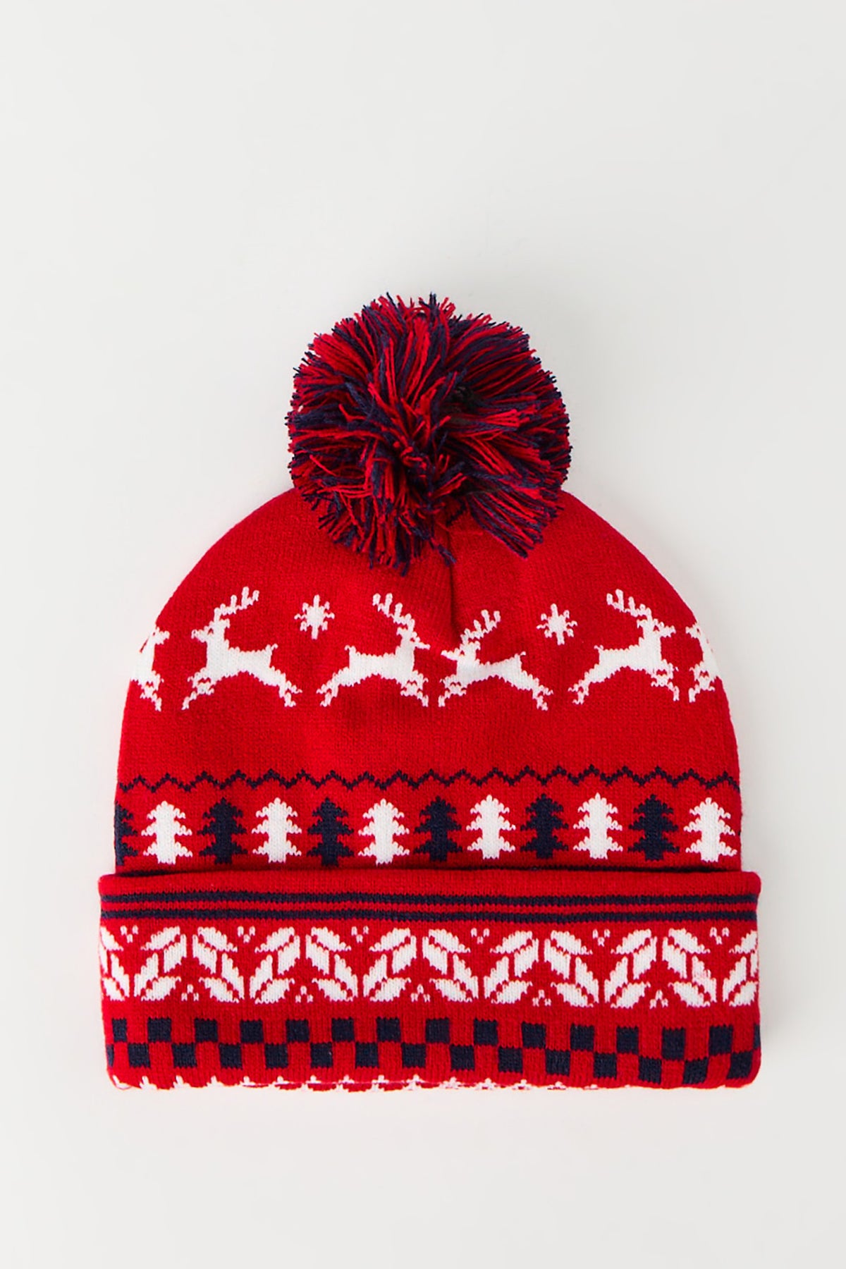 Vue alternative 2. Tuque de Noël illuminée